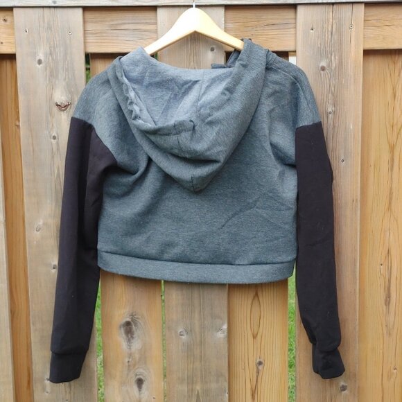 GYMSHARK Cropped Zip Up Hoodie Size Small - Picture 2 of 5